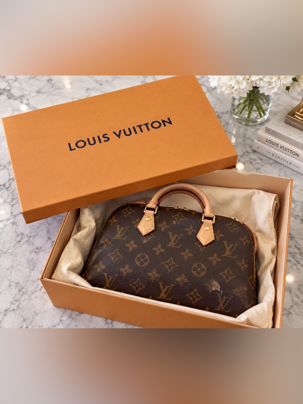 Louis Vuitton Medium Bag or Shoe Box